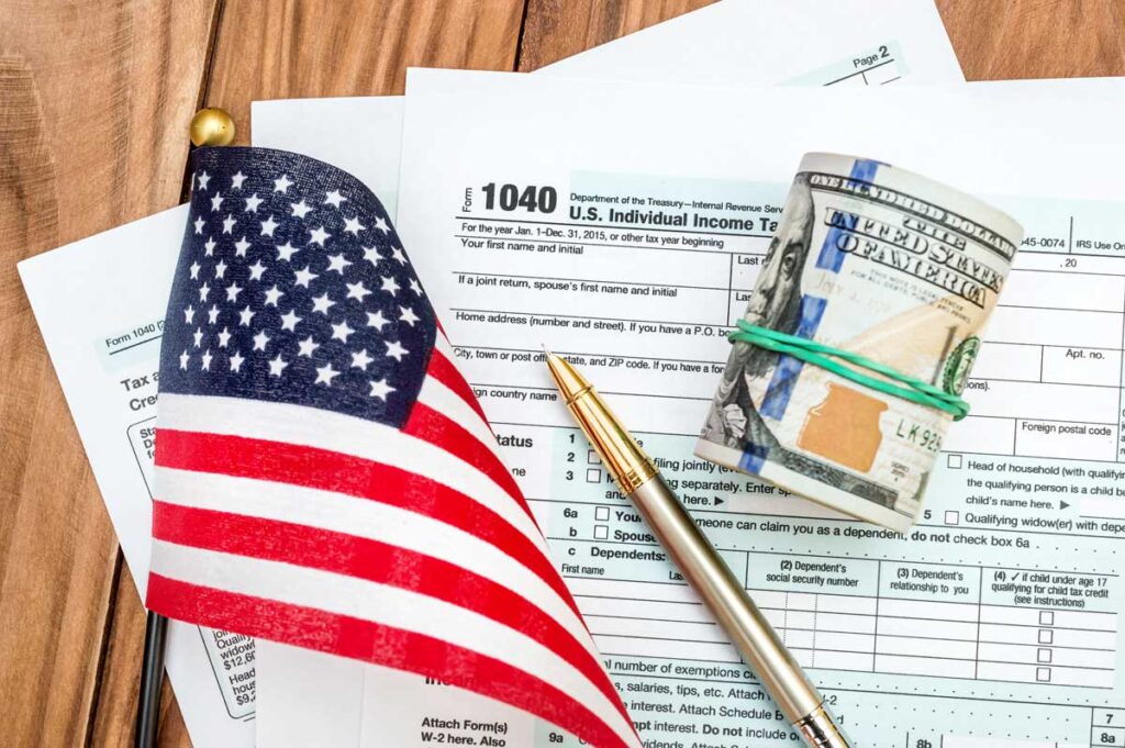 american-flag-and-tax-form