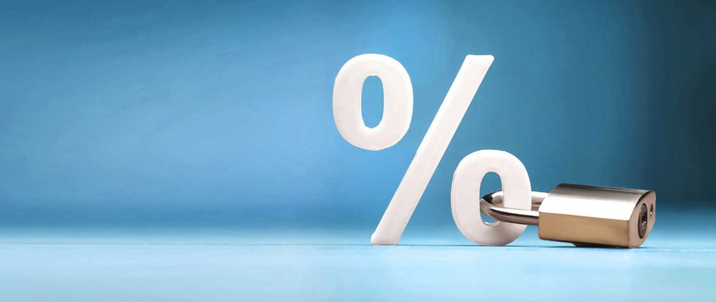 locked percentage