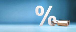 locked percentage